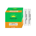 Individual bamboo mint flavored paper wrap toothpicks for fruit pick